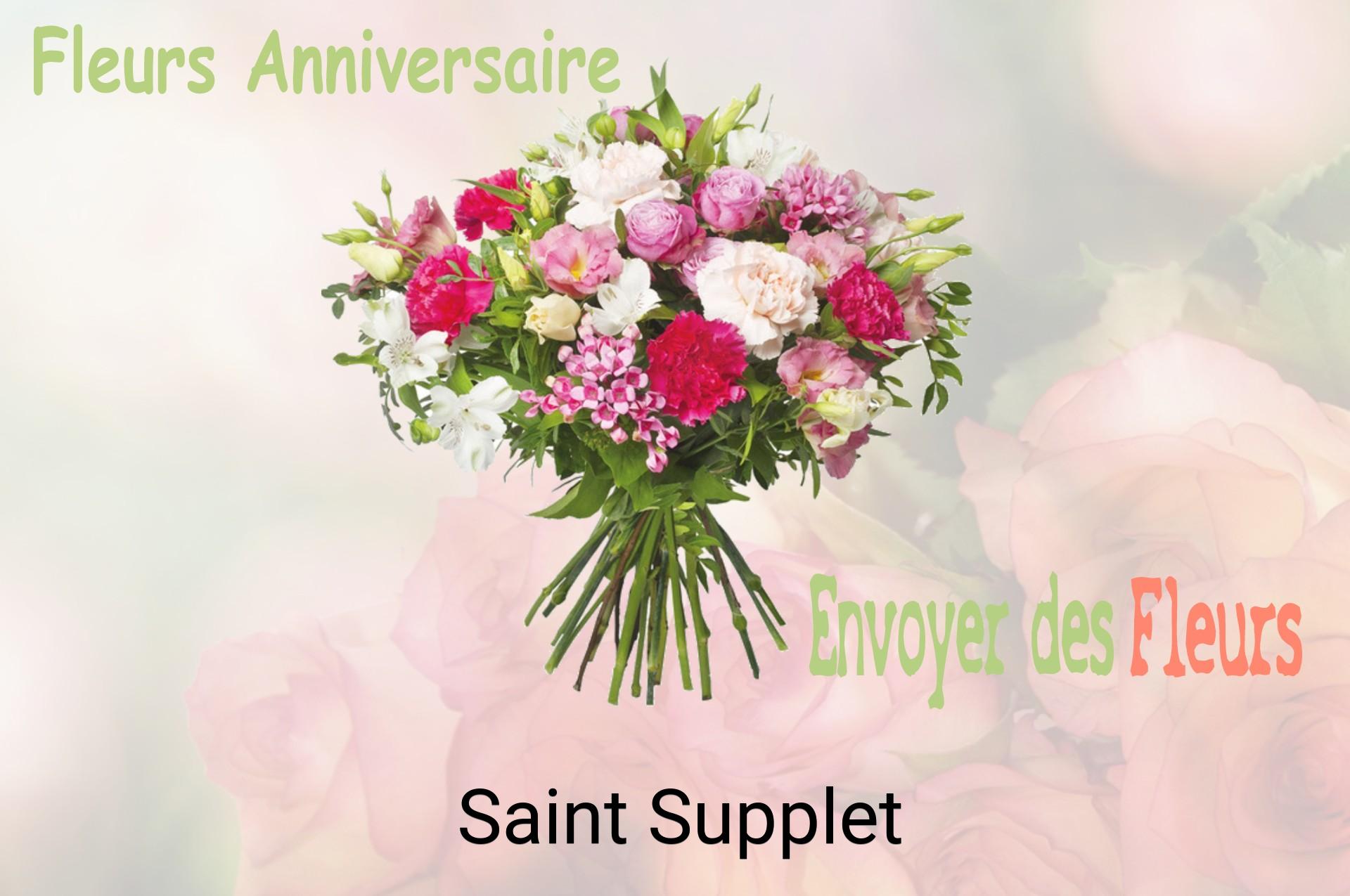 Bouquet de fleurs d’anniversaire livré à Saint-Supplet